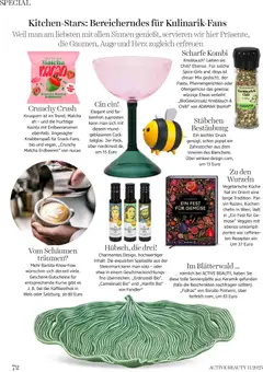 dm drogerie markt Active Beauty Magazin 11/2025 ab 01.11.2025 gültig | Seite: 72 | Produkte: Erdbeeren, Gemüse, Knoblauch, Chili