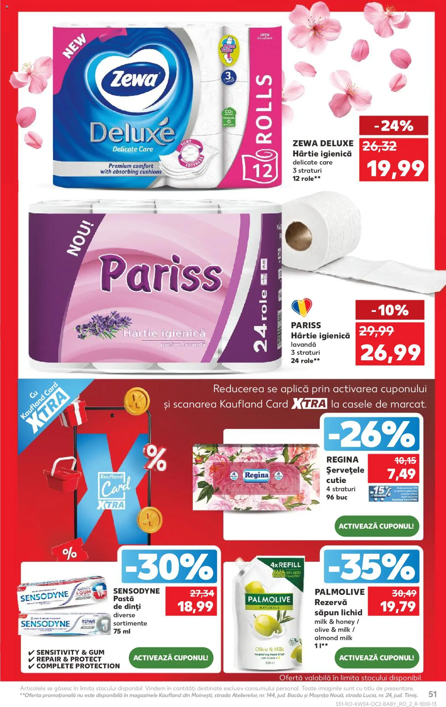 Noul catalog Kaufland – valabil de la 21.01.2026 | Pagină: 51 | Produse: Săpun, Pastă de dinți, Săpun lichid, Rezervă săpun