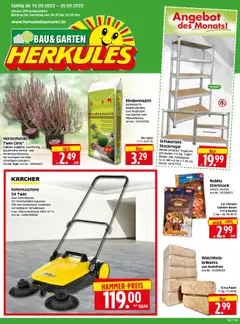 HERKULES - Bau & Garten ab 15.09.2025 gültig