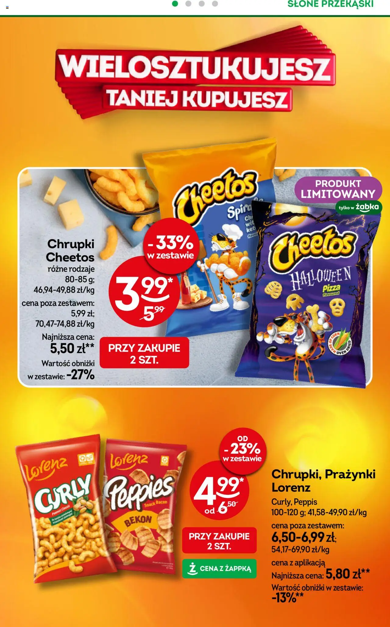 Żabka Gazetka od 24.09.2025 | Strona: 24 | Produkty: Chipsy, Chrupki, Chipsy pringles, Pringles
