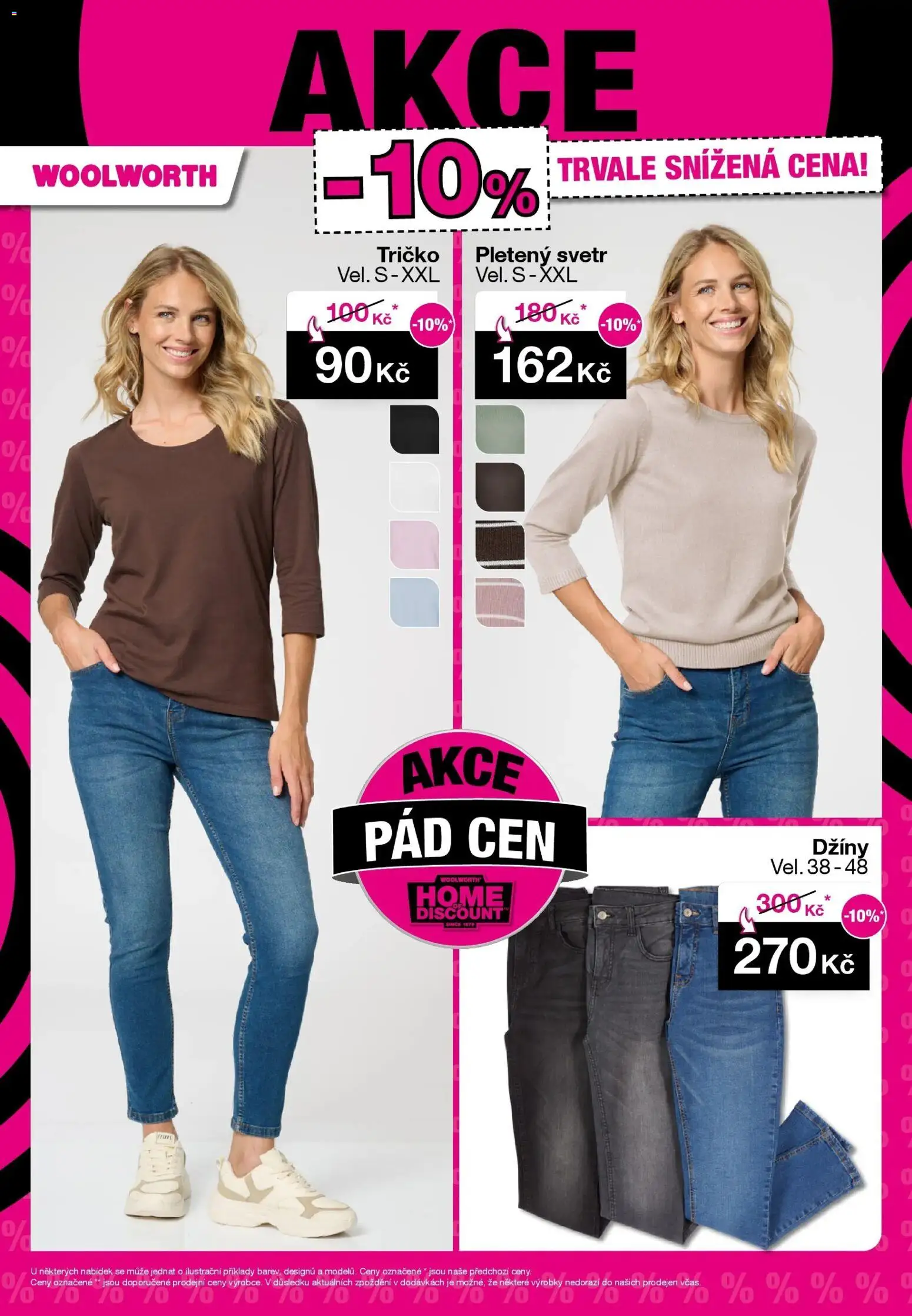 Woolworth leták od 21.11.2025 | Strana: 24 | Produkty: Tričko, Svetr, Džíny