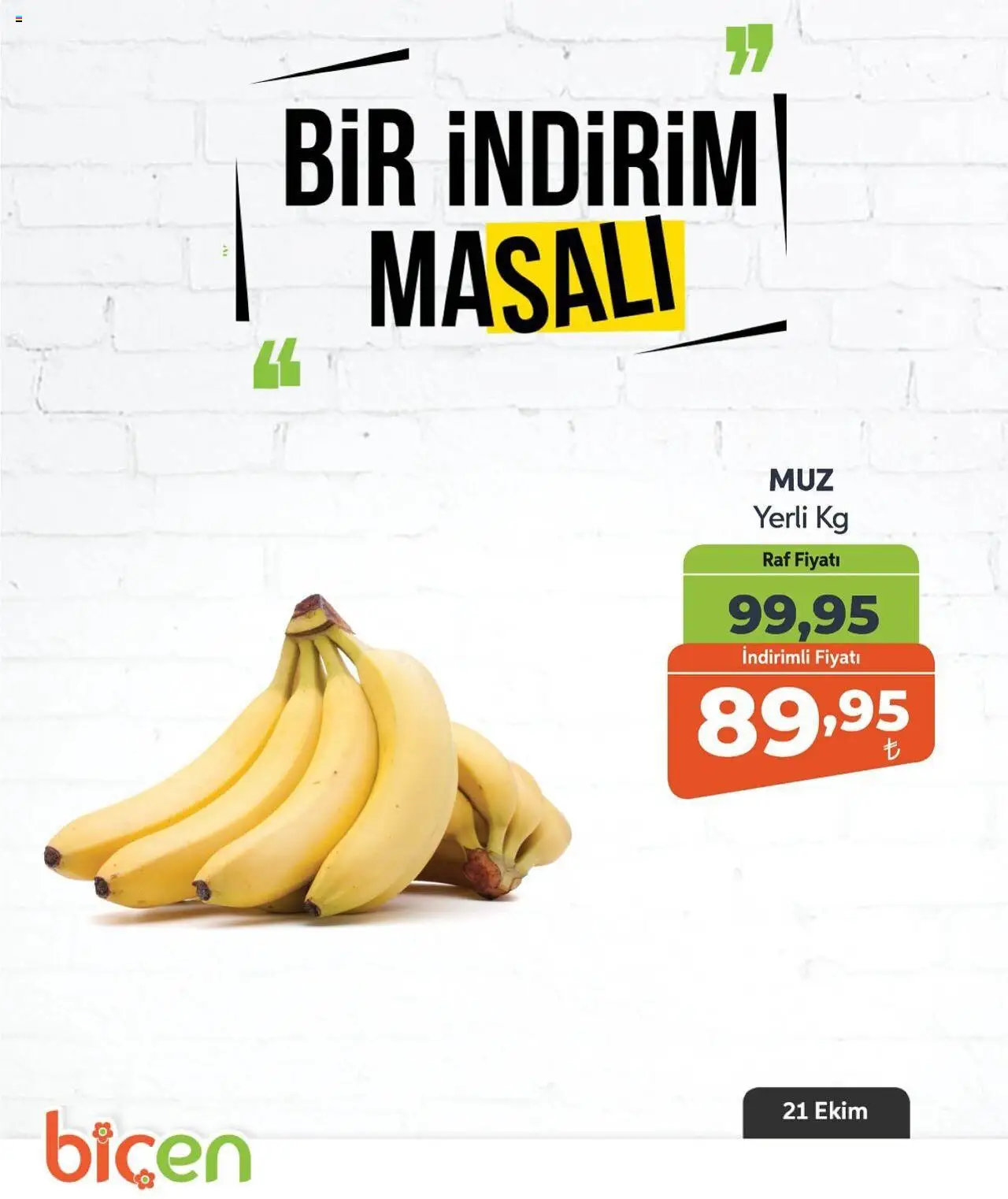 Biçen Market Bir İndirim MaSalı - 21.10.2025 tarihinden itibaren geçerlidir | Sayfa: 16 | Ürünler: Raf