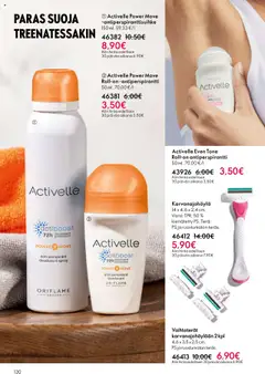 Activelle Power Move Roll-on -antiperspirantti, 50 ml roll-on antiperspirantti – voimassa 14.09.2025 alkaen | Sivu: 130 | Tuotteet: Antiperspirantti