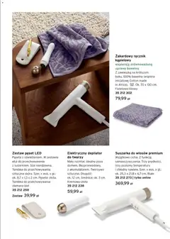 Pogląd oferty "Tchibo promocje" - ważna od 09.12.2025 | Strona: 12 | Produkty: Torebka, Suszarka, Depilator, Suszarka do włosów