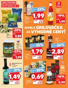Kaufland SK akciós ujság - amely érvényes a következő dátumtól: 10.07.2025 | Oldal: 30 | Termékek: Chili