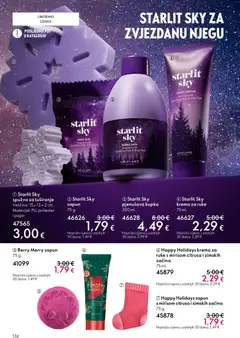 Oriflame - Katalog  - Pregled kataloga iz trgovine Oriflame, vrijedi od 31.12.2025 | Stranica: 136