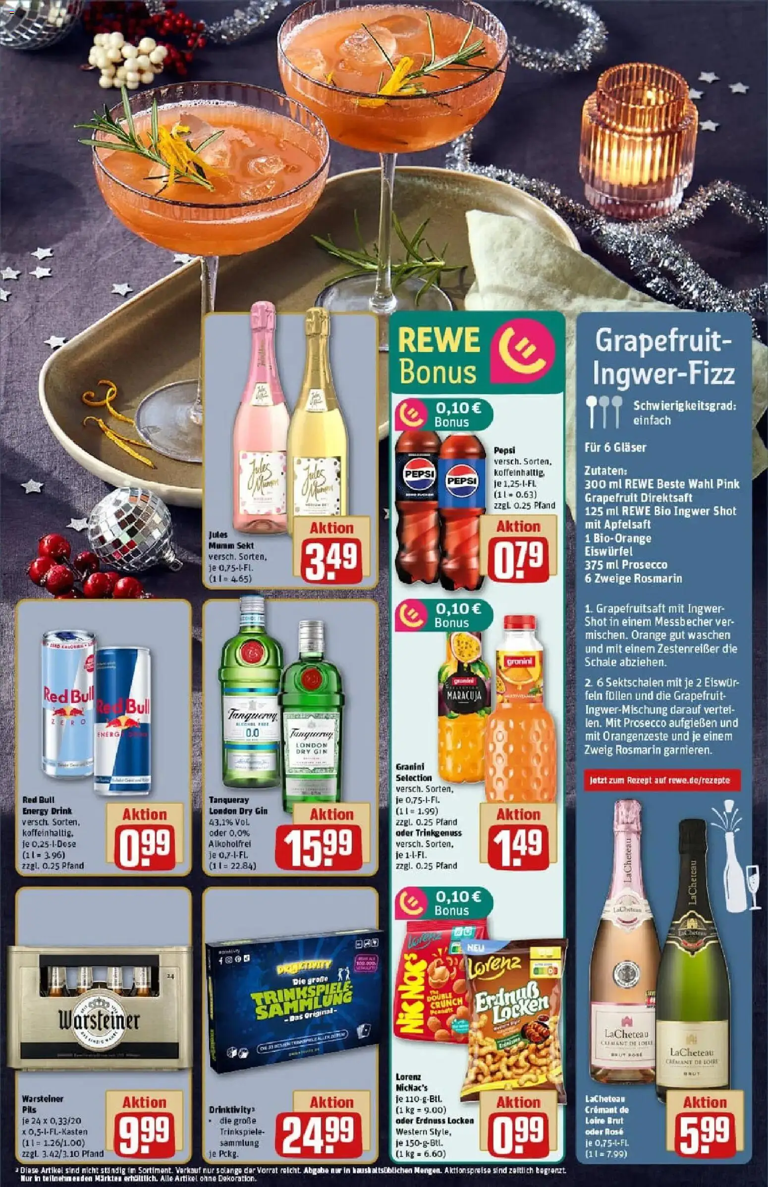 Rewe prospekt Bad Zwischenahn	 – gültig ab 22.12.2025 | Seite: 5 | Produkte: Sekt, Grapefruit, Warsteiner, Pepsi
