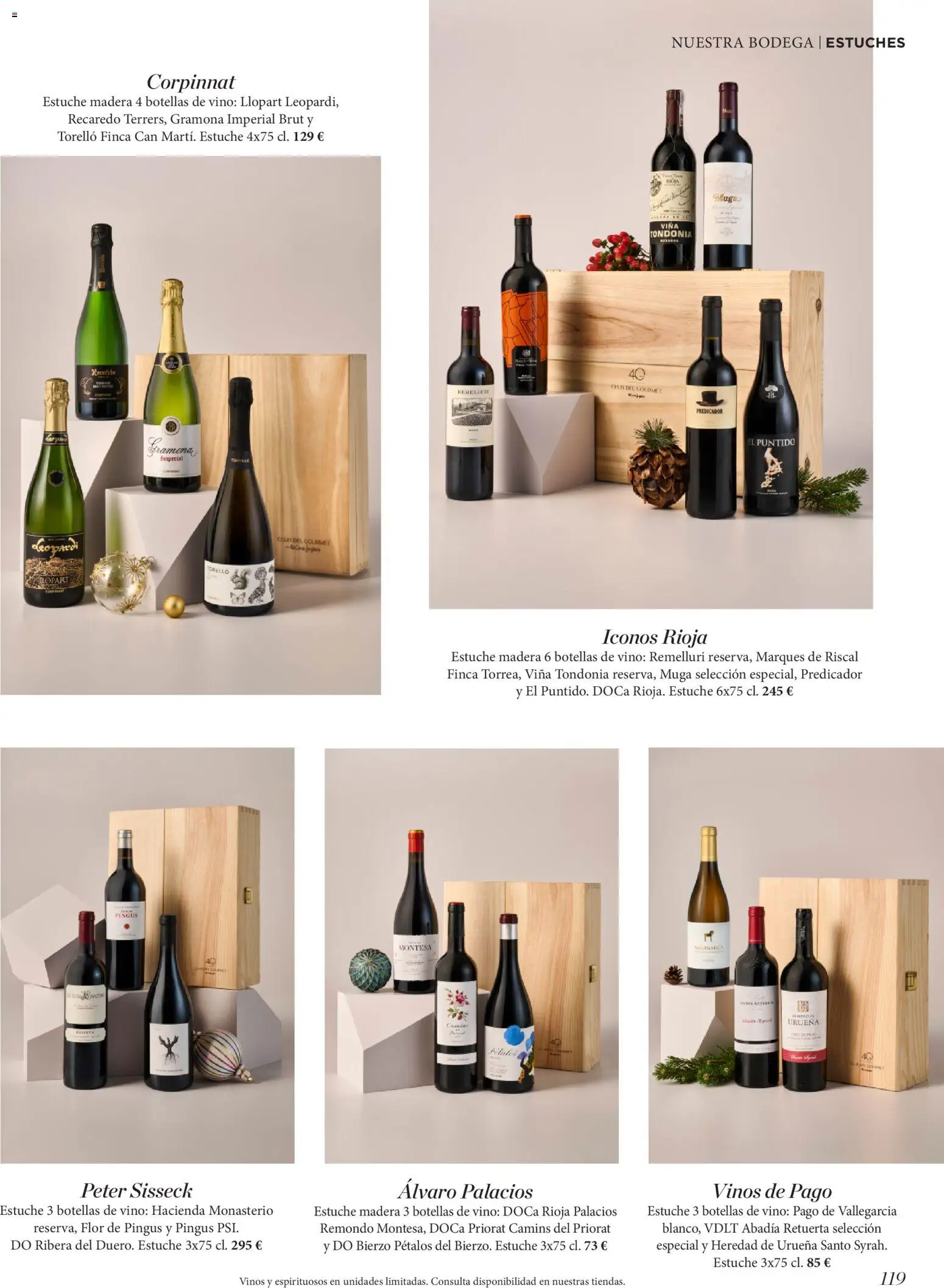 El Corte Inglés ofertas │ válido desde el 19.11.2025 | Página: 119 | Productos: Vino