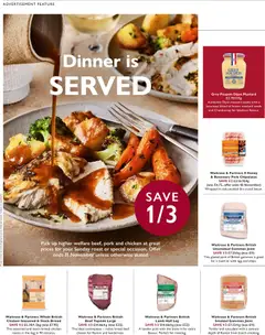 Preview of Waitrose - Offers valid from 30.10.2025 | Page: 8 | Products: Chicken, Pork, Beef, Bag