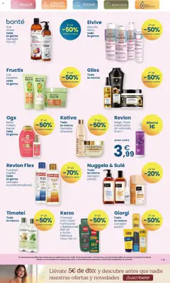 Clarel folleto │ válido desde el 23.07.2025 | Página: 5 | Productos: Champú, Acondicionador