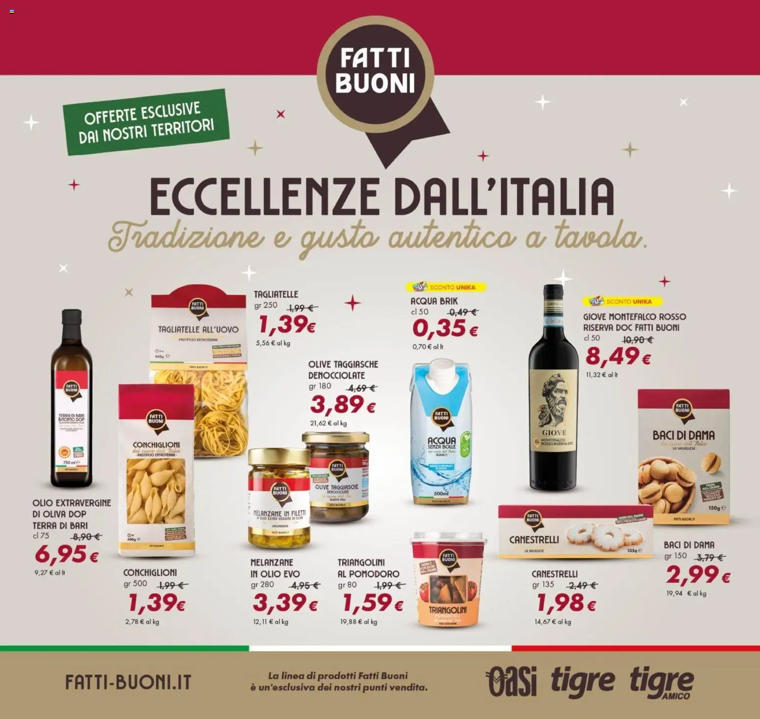 Volantino Oasi del 26.03.2026 | Pagina: 7 | Prodotti: Tagliatelle, Pomodoro, Olio, Melanzane