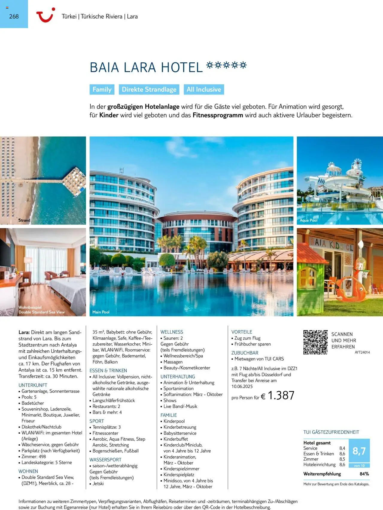Aida - Südeuropa & Nordafrika 2025/26 – gültig ab 01.01.2025 | Seite: 268 | Produkte: Babybett, Fußball