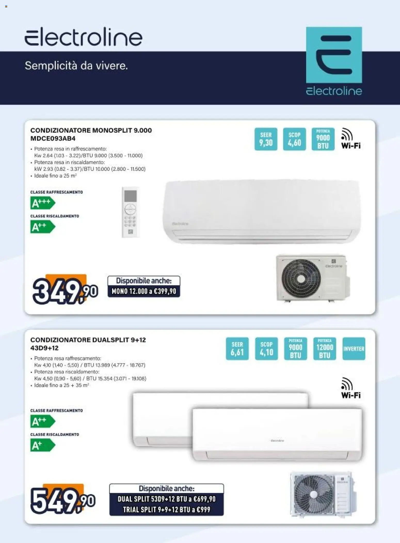 Volantino Unieuro del 06.12.2025 | Pagina: 34 | Prodotti: Condizionatore