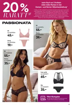 Galeria Karstadt Kaufhof Prospekt 	 ab 29.10.2025 gültig | Seite: 5 | Produkte: String, BH, Slip