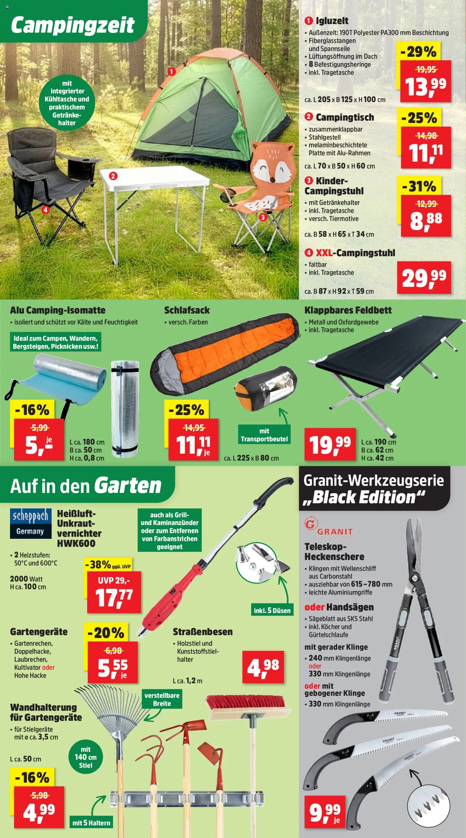 Thomas Philipps Prospekt 	 – gültig ab 16.03.2026 | Seite: 8 | Produkte: Grill, Kocher, Schlafsack