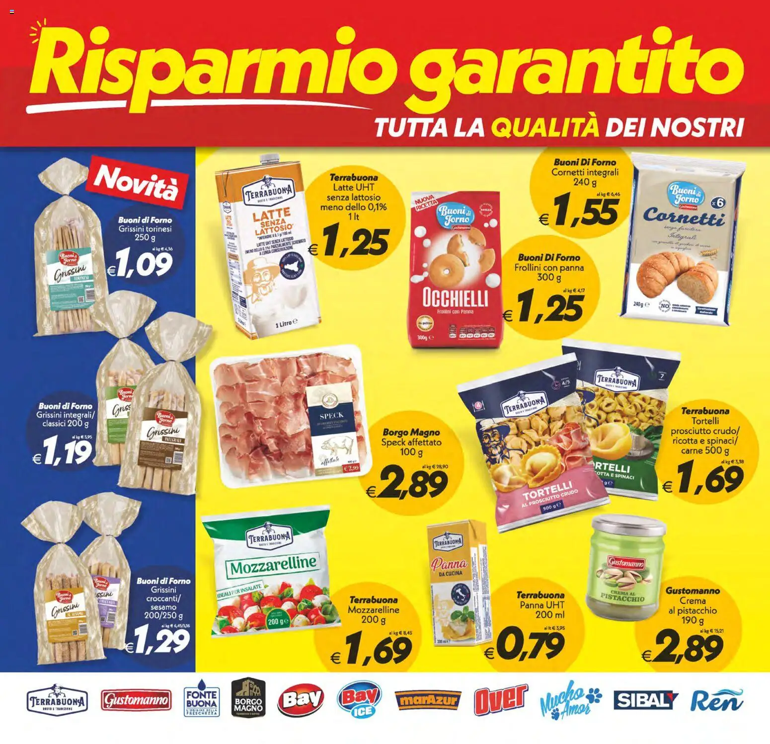 Volantino SuperConveniente del 27.03.2026 | Pagina: 20 | Prodotti: Prosciutto Crudo, Panna, Ricotta, Tortelli