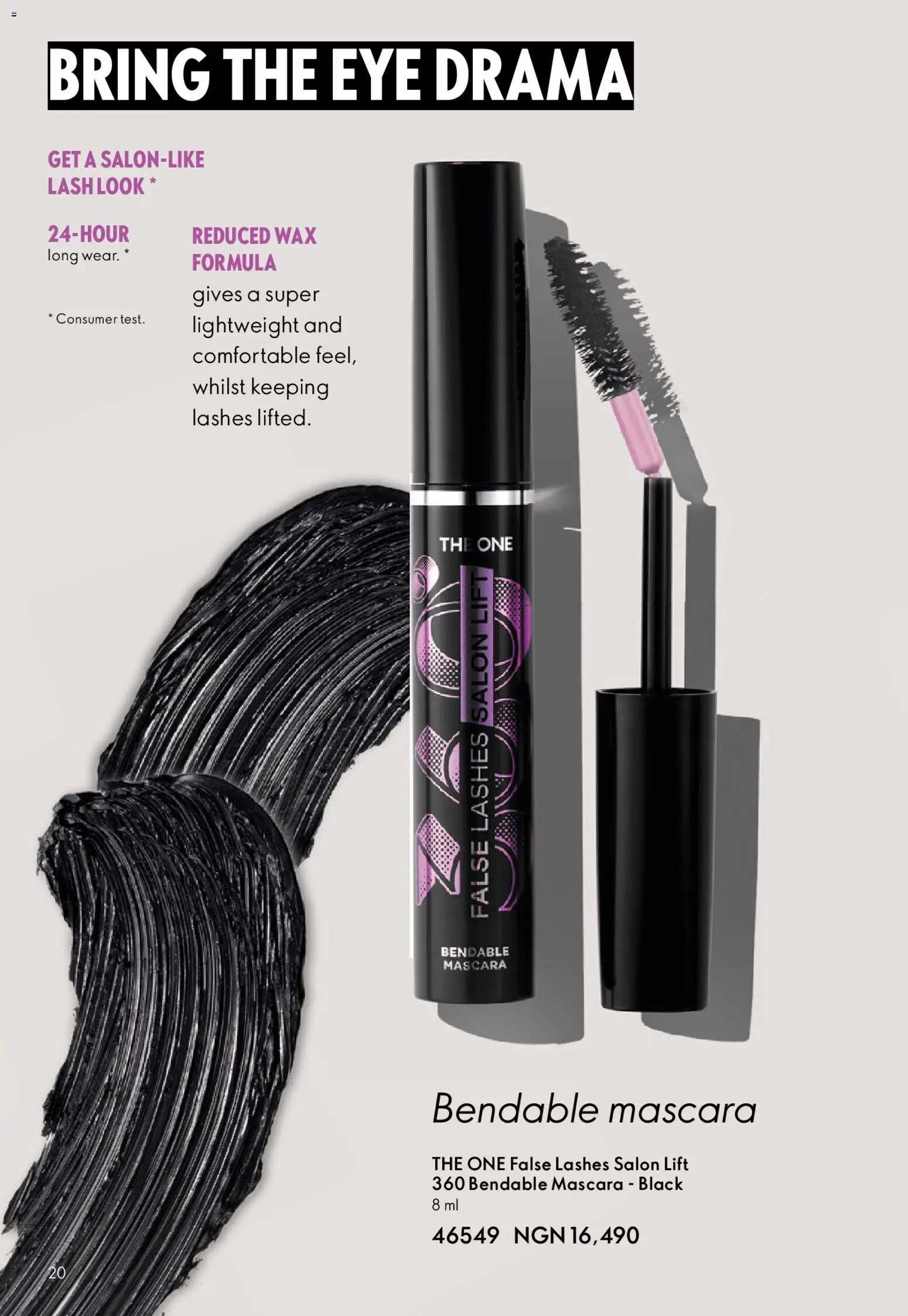 Oriflame - Catalogue 12/2025 valid from 01.12.2025 | Page: 20 | Products: Mascara