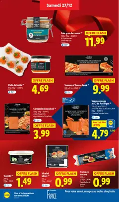 LIDL - Prévisualisation de Foie gras de canard, 180 g (1 kg = 66,61 €), 4/5 personnes, Entier mi-cuit valide à partir de 27.12.2025 | Page: 16