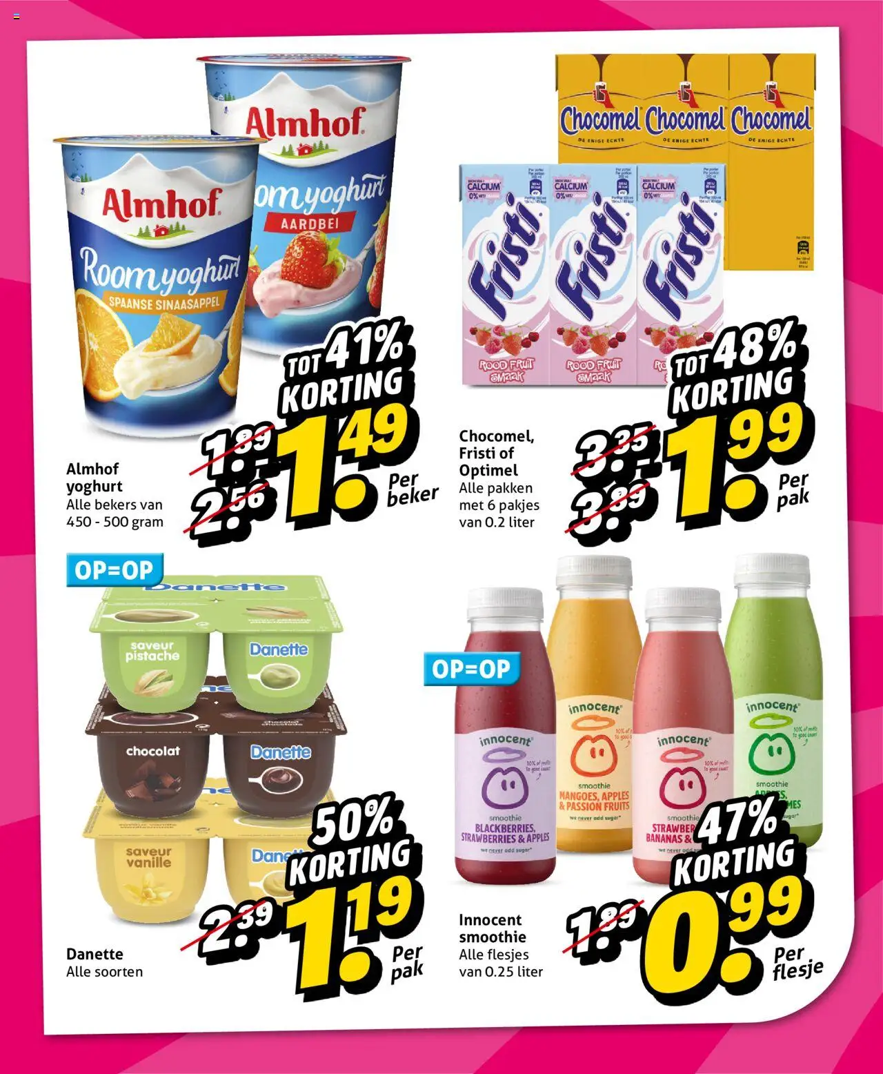 {H1} | Pagina: 4 | Producten: Yoghurt, Beker, Pavilon, Aardbei