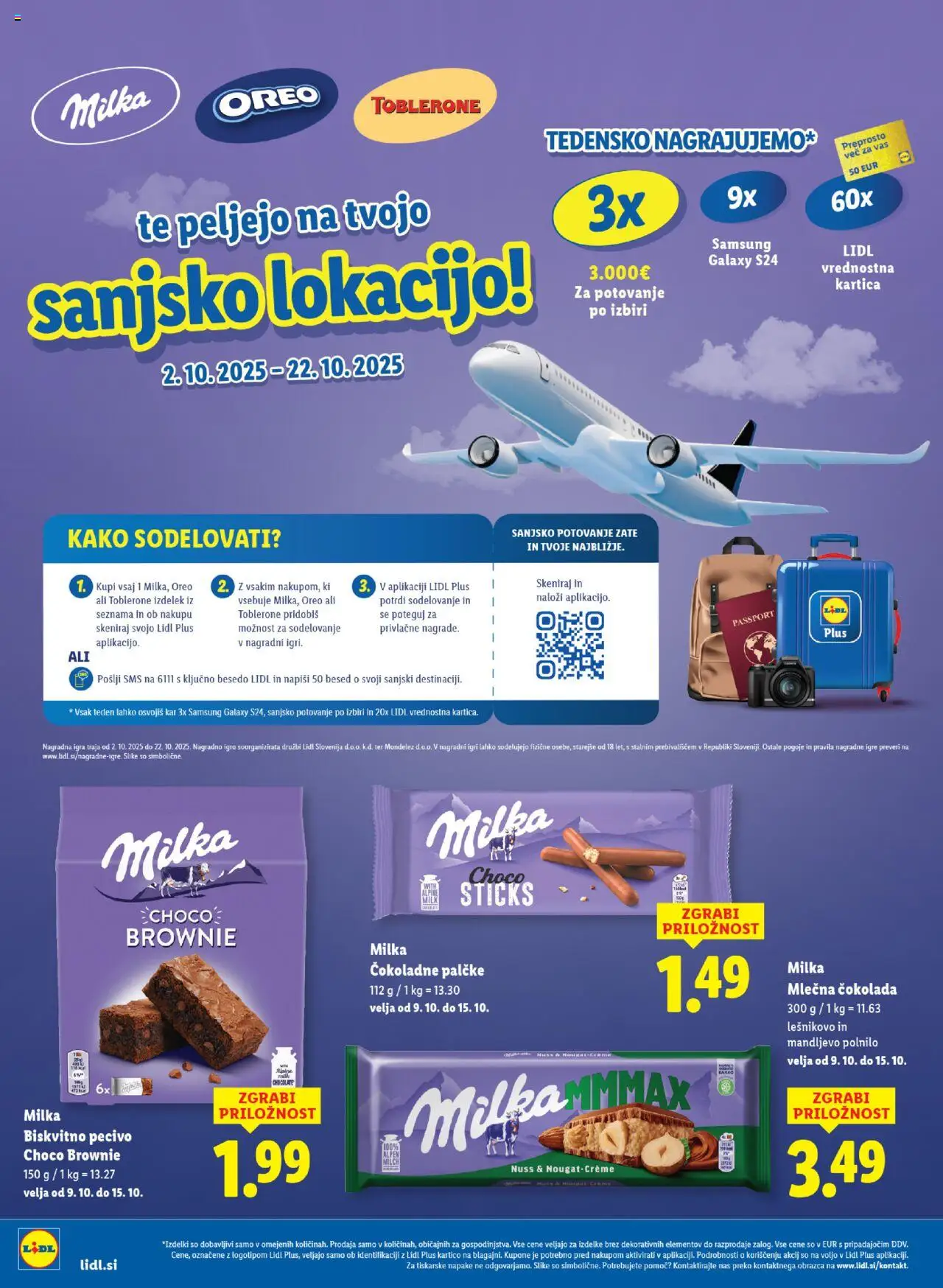 Novi Lidl katalog ponudbe – veljaven od 09.10.2025 | Stran: 10 | Izdelki: Igra, Cokolada
