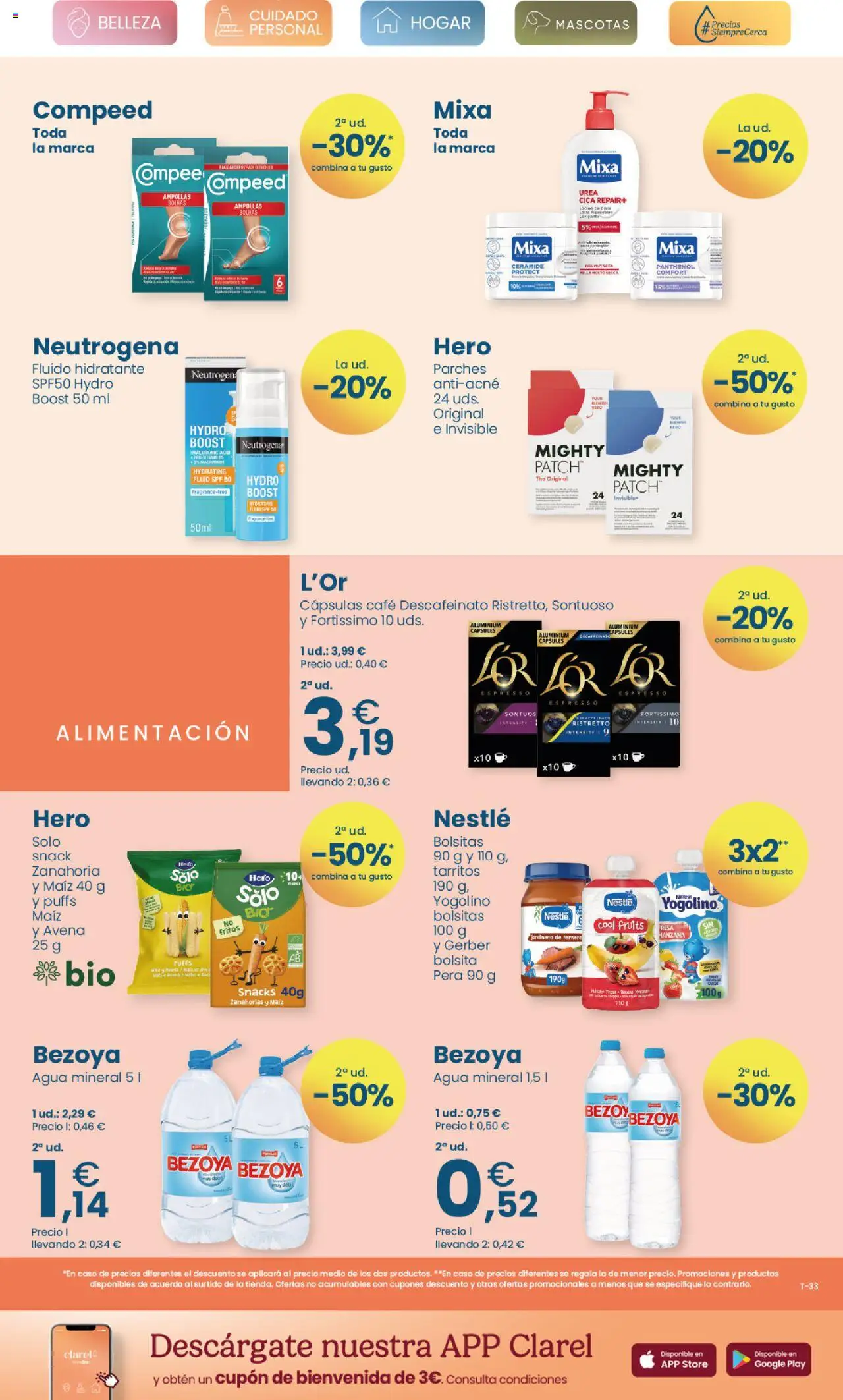 Clarel folleto │ válido desde el 06.08.2025 | Página: 9 | Productos: Café, Jardinera, Zanahoria, Manzana