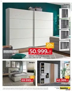 Lesnina XXXL na sve nemačke kuhinje po meri - pregled Lesnina XXXL kataloga - važi od 01.12.2025 | Strana: 11 | Proizvode: Krevet, Ormar