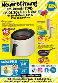TEDi - TEDi Neueröffnung Falkenstein ab 08.01.2026 gültig