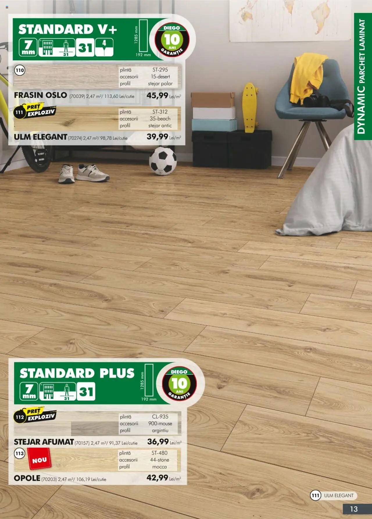 Noul catalog Diego – valabil de la 01.04.2024 | Pagină: 13 | Produse: Parchet