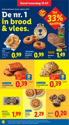 Kaneel-broodjes, 420 g - Voorbeeld van een folder van Lidl, geldig van 16.03.2026 | Pagina: 9