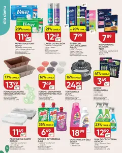 Pogląd oferty "Chata Polska gazetka" - ważna od 16.03.2026 | Strona: 14 | Produkty: Pojemnik na ciasto, Vanish, Papier toaletowy, Lakier do włosów