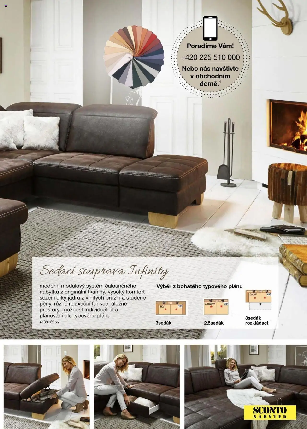 Sconto nábytek katalog - Sedací soupravy od 01.01.2025 | Strana: 29 | Produkty: Sedací souprava, Nábytek