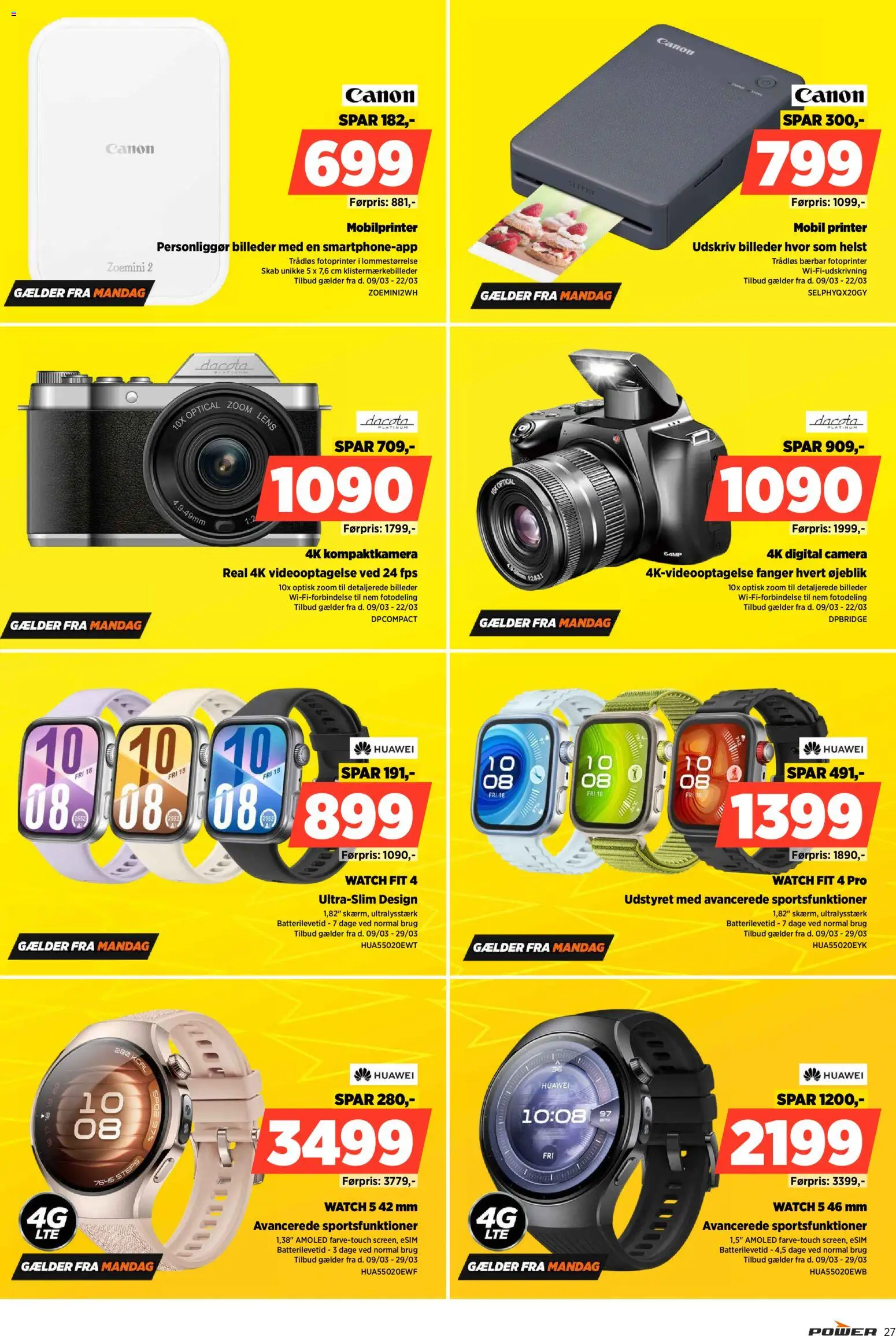 Power tilbudsavis – gyldig fra 03.04.2026 | Side: 27 | Produkter: Skab, Printer, Søm