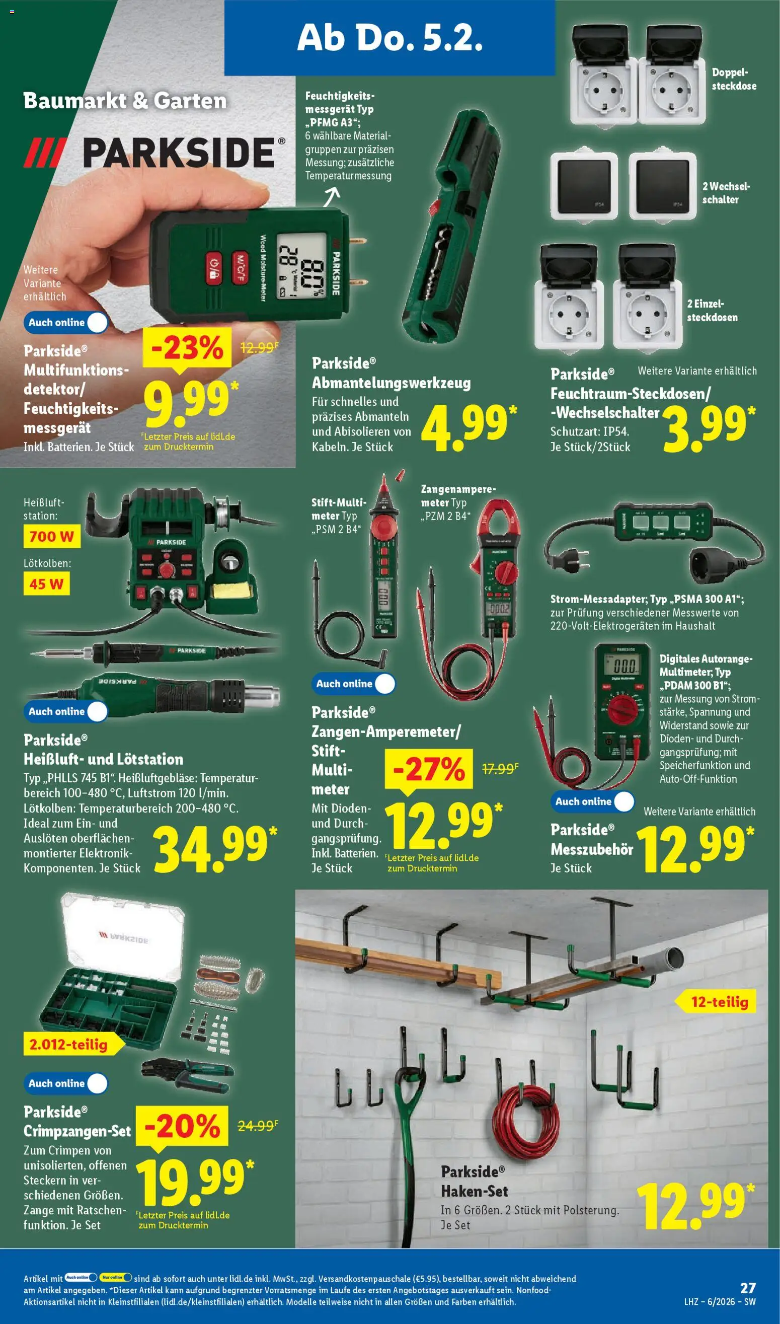 Lidl Prospekt Dornstetten – gültig ab 02.02.2026 | Seite: 37 | Produkte: Steckdose
