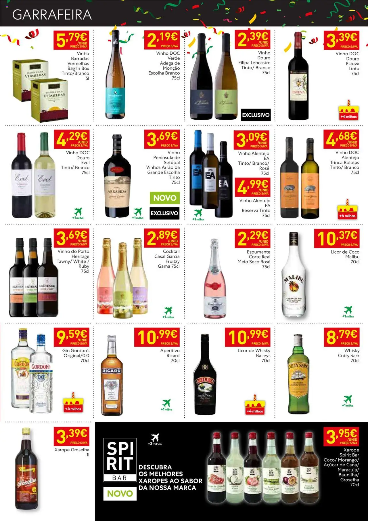 Recheio - Madeira │ válido de 14.10.2025 | Página: 13 | Produtos: Espumante, Vinho, Gin, Xarope