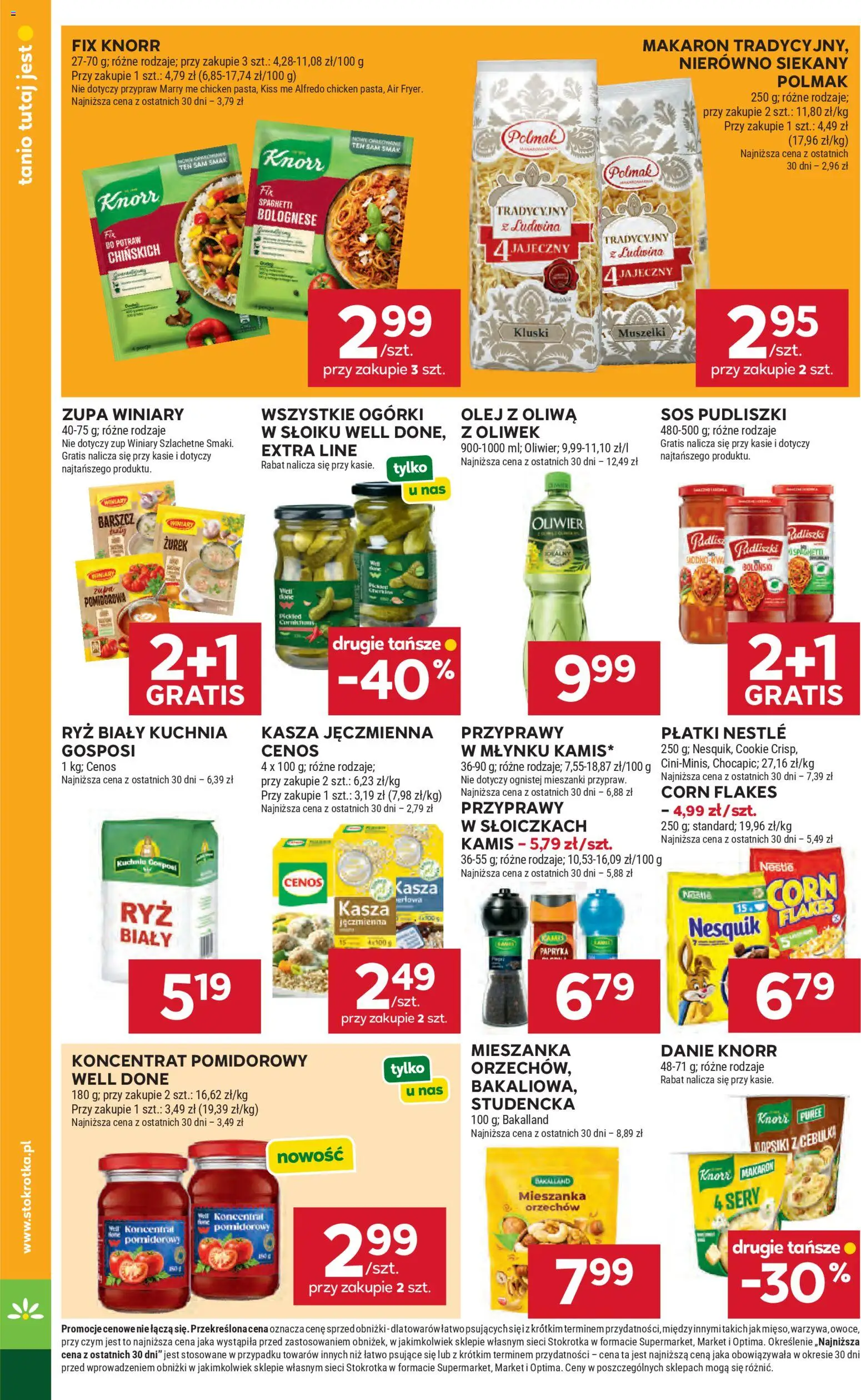 Stokrotka gazetka - Market od 23.04.2026 | Strona: 26 | Produkty: Barszcz, Kasza jęczmienna, Koncentrat pomidorowy, Zupa