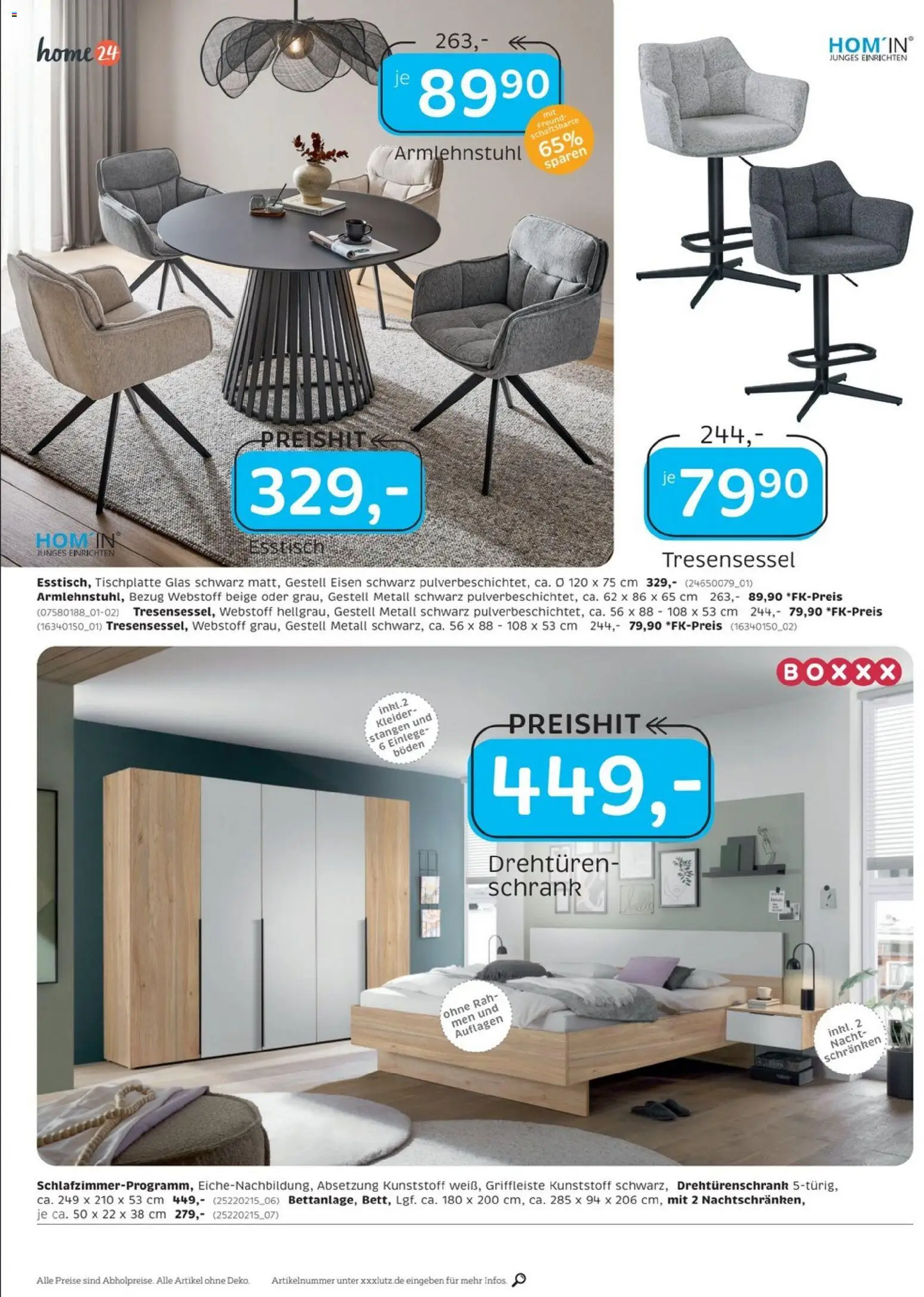 XXXLutz Restaurantgutscheine – gültig ab 09.04.2026 | Seite: 10 | Produkte: Drehtürenschrank, Schrank