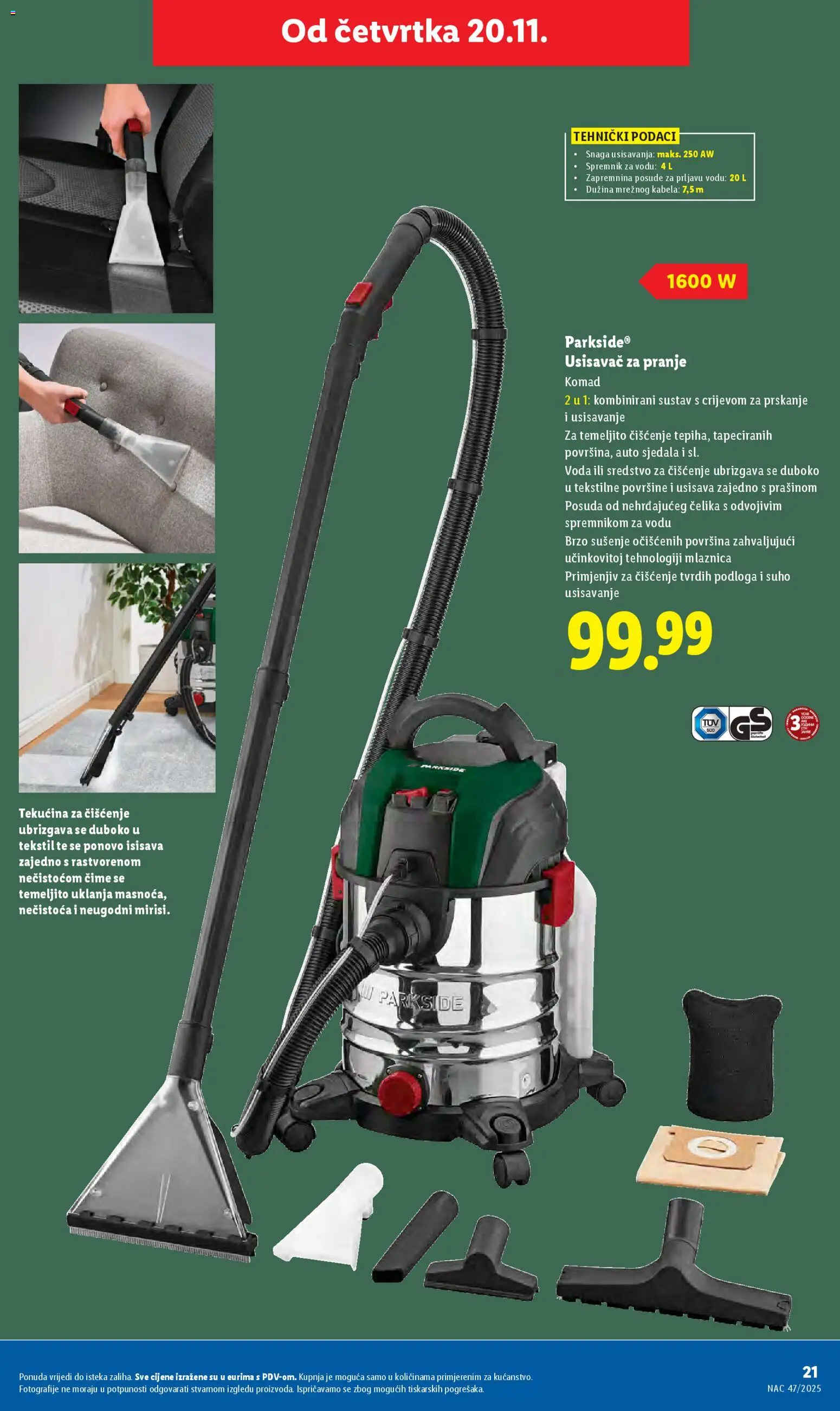 Lidl katalog | vrijedi od 20.11.2025 | Stranica: 21