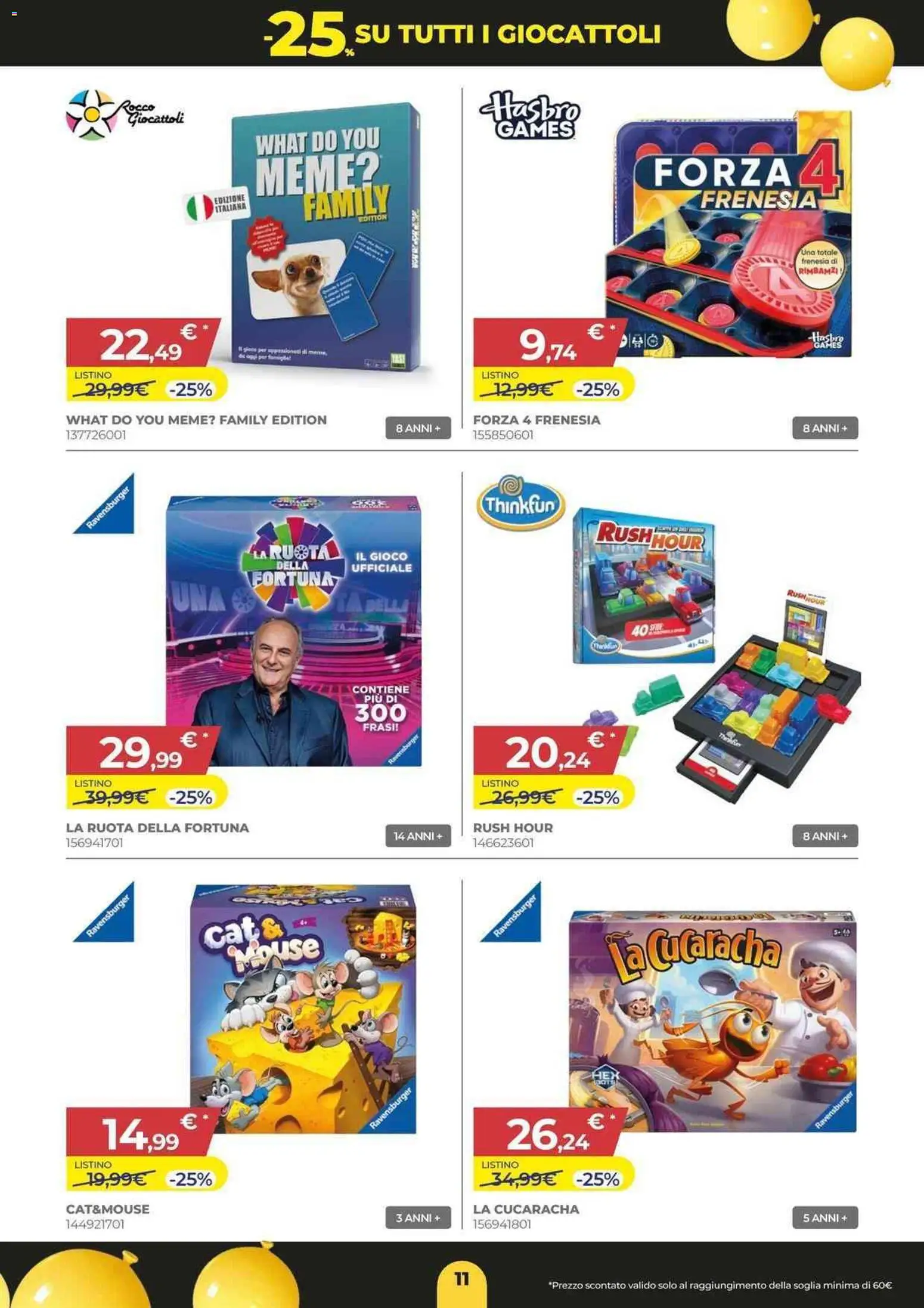 Volantino Toys Center del 24.11.2025 | Pagina: 11 | Prodotti: Mouse, Gioco