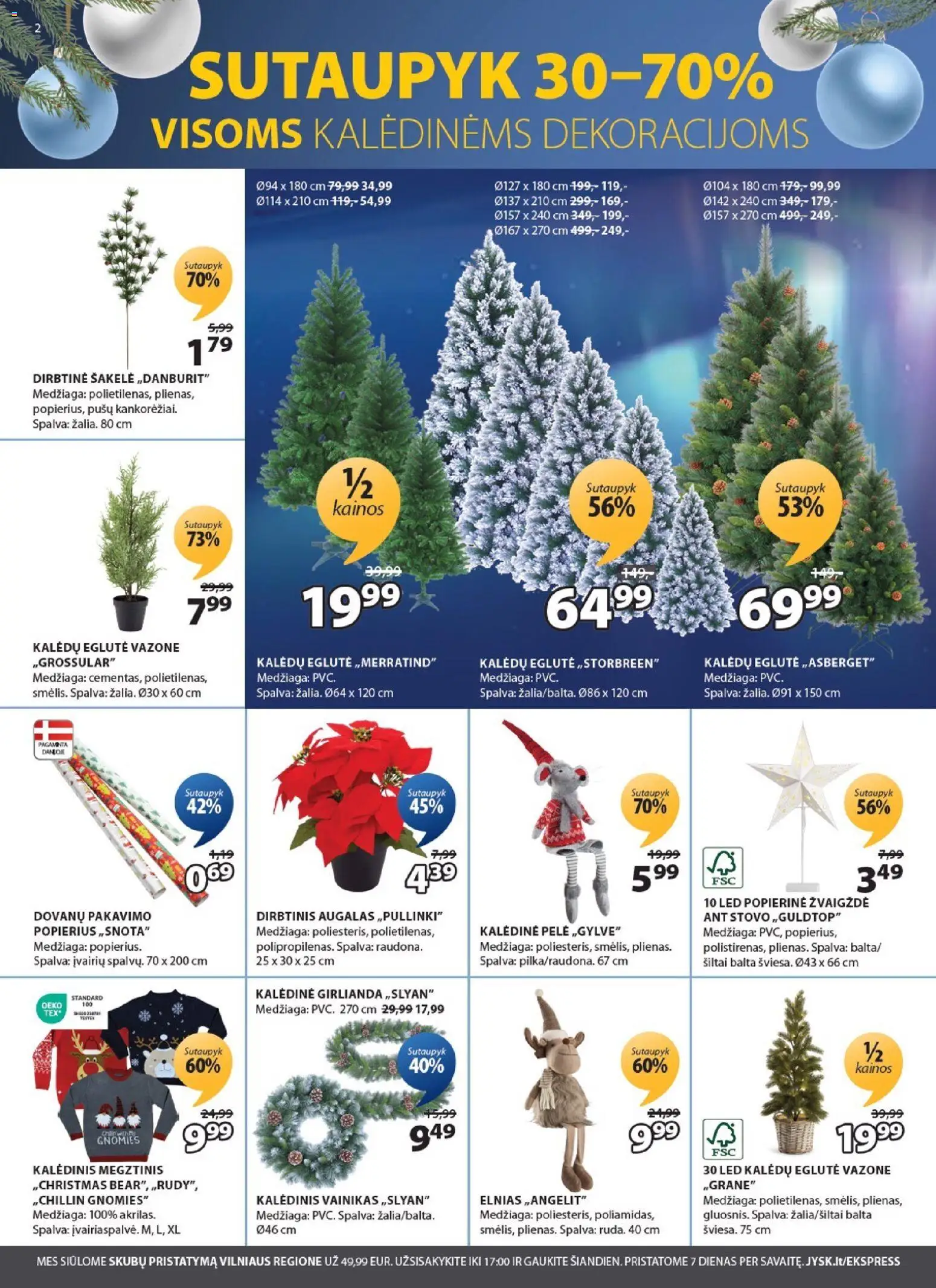 JYSK akcijos nuo 04.11.2025 | Puslapis: 2 | Prekių: Pelė, Megztinis