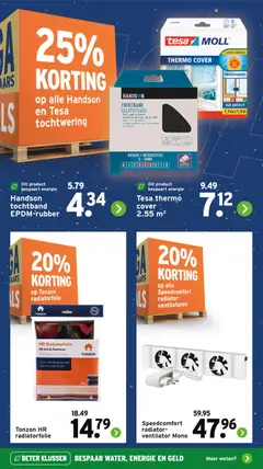 GAMMA - Folder - Voorbeeld van een folder van GAMMA, geldig van 29.12.2025 | Pagina: 18 | Producten: Ventilator, Tape, Radiator, Ciseaux