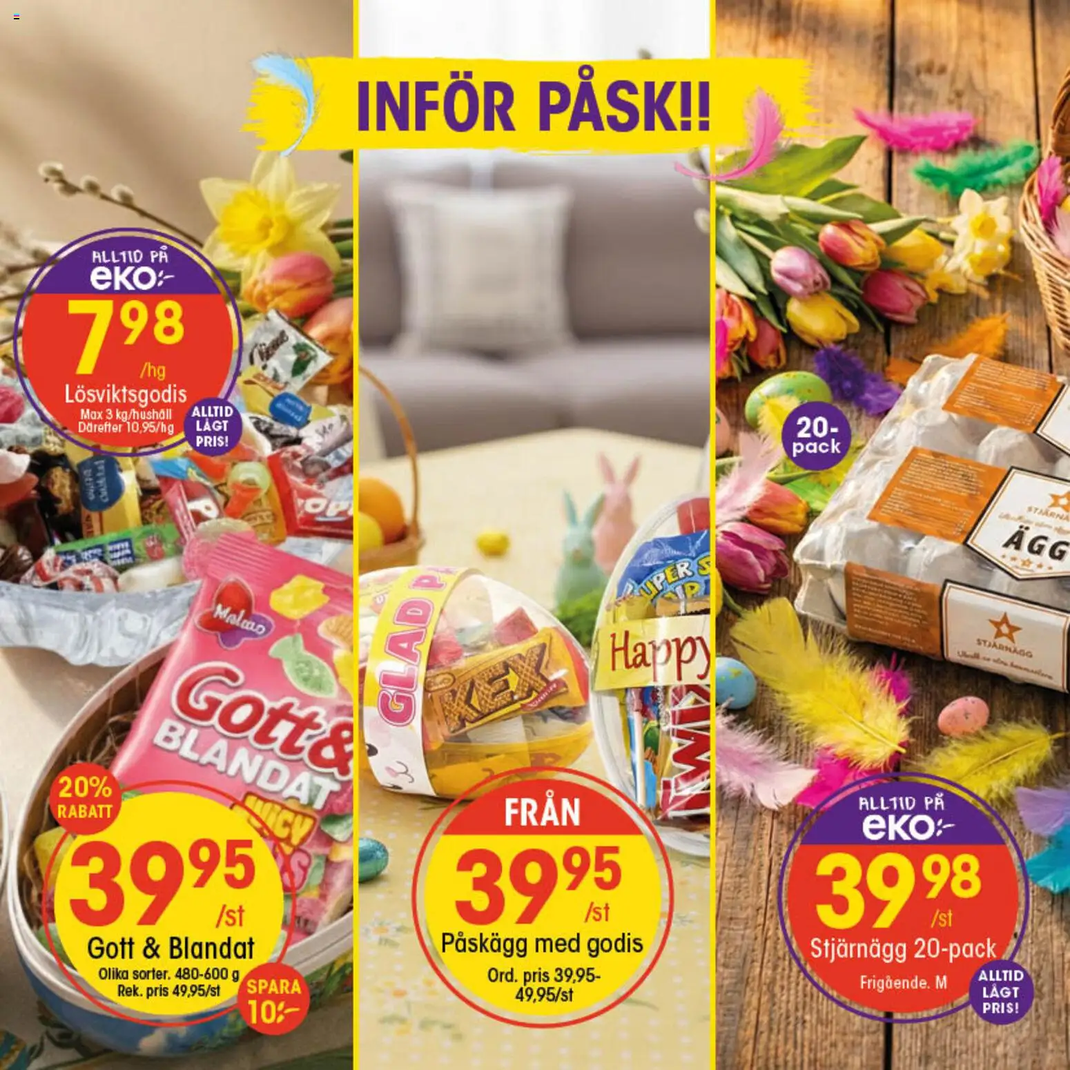 EKO reklamblad aktuell från 16.03.2026 | Sida: 5 | Produkter: Godis