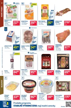Náhled letáku Makro leták - Pro milovníky jídla od 05.11.2025 | Strana: 14 | Produkty: Šunka, Vepřové maso, Párky, Camembert