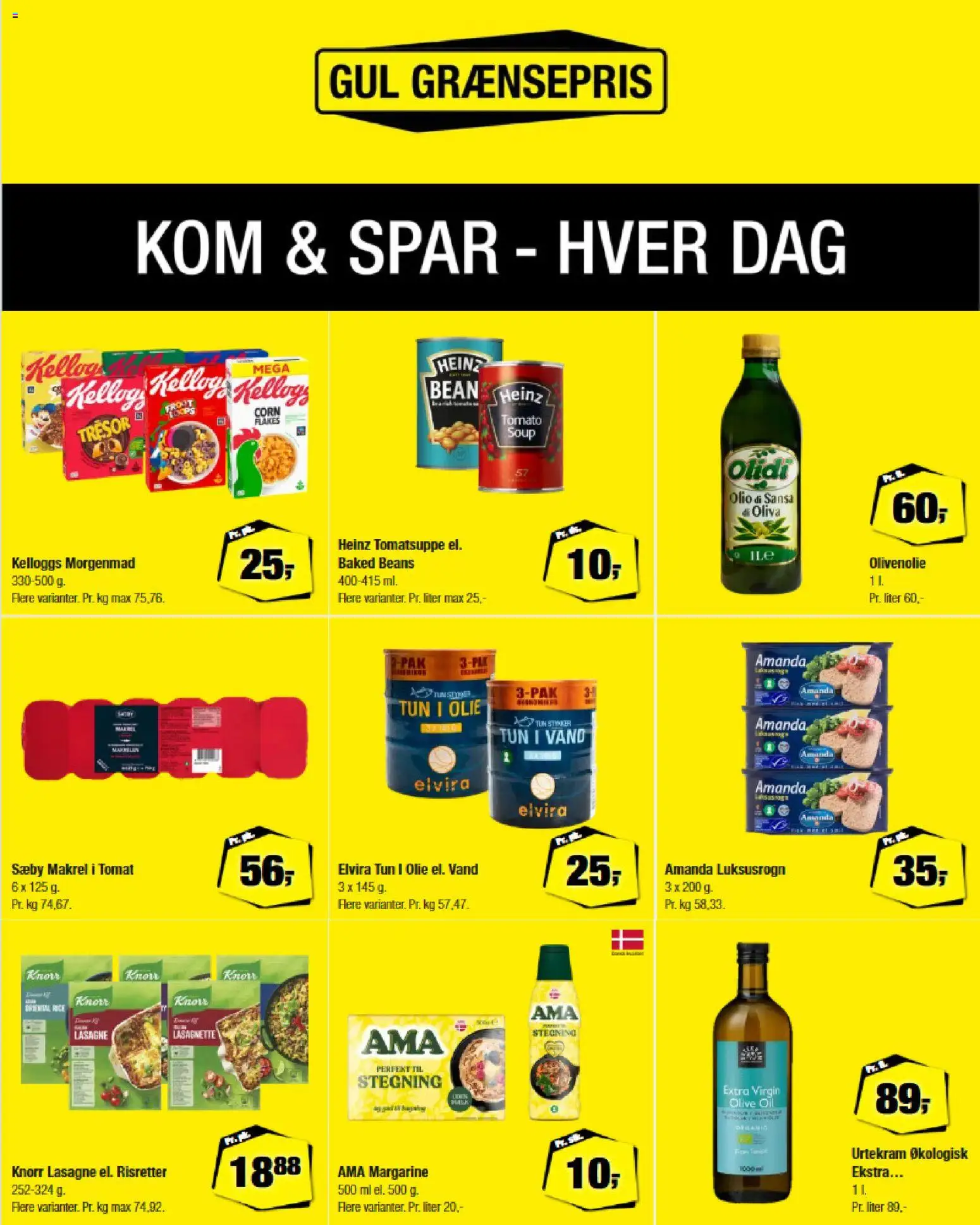 Calle tilbudsavis – gyldig fra 05.11.2025 | Side: 6 | Produkter: Makrel, Tun, Margarine, Carpete