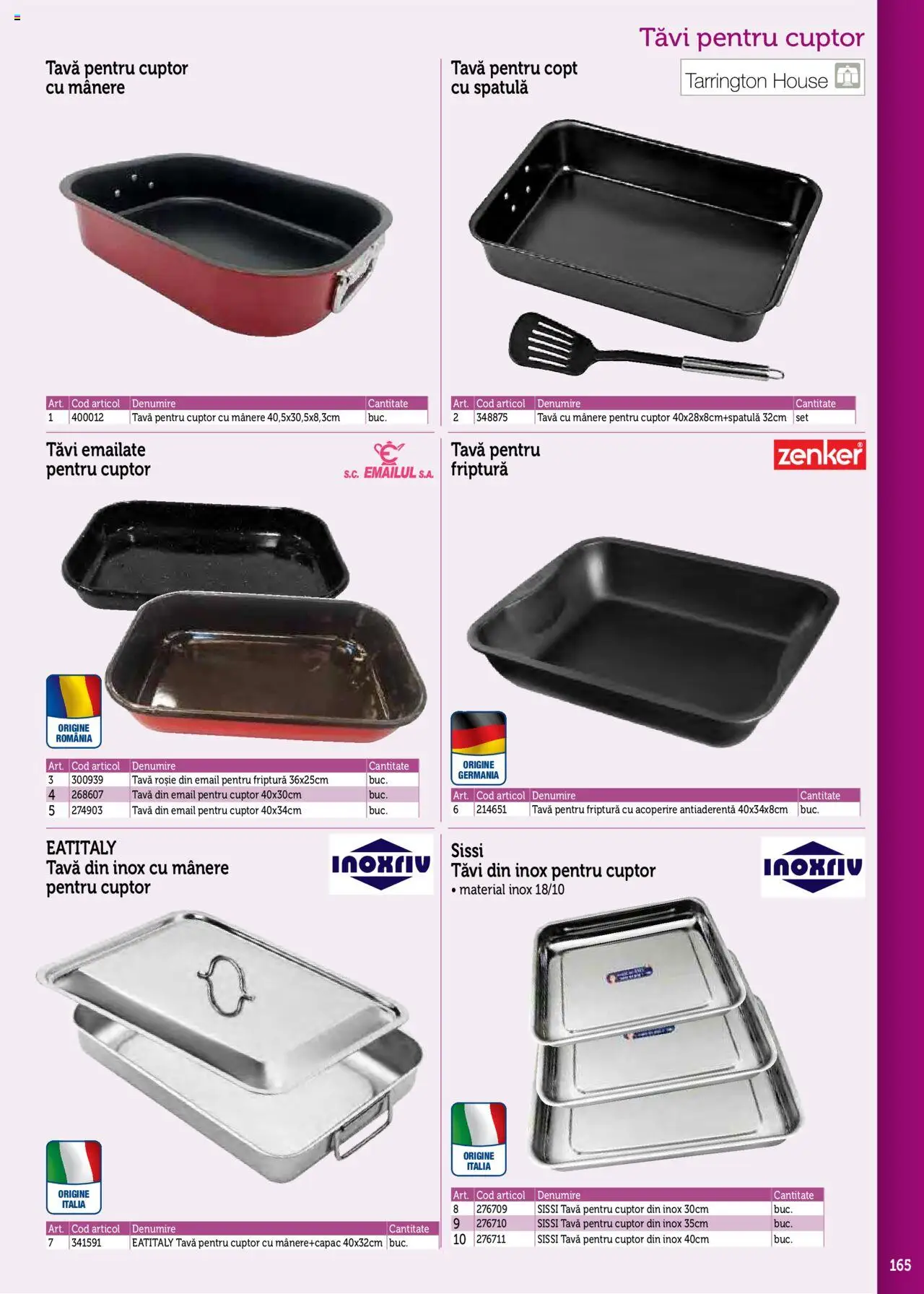 Noul catalog Metro – valabil de la 17.09.2025 | Pagină: 165 | Produse: Cuptor