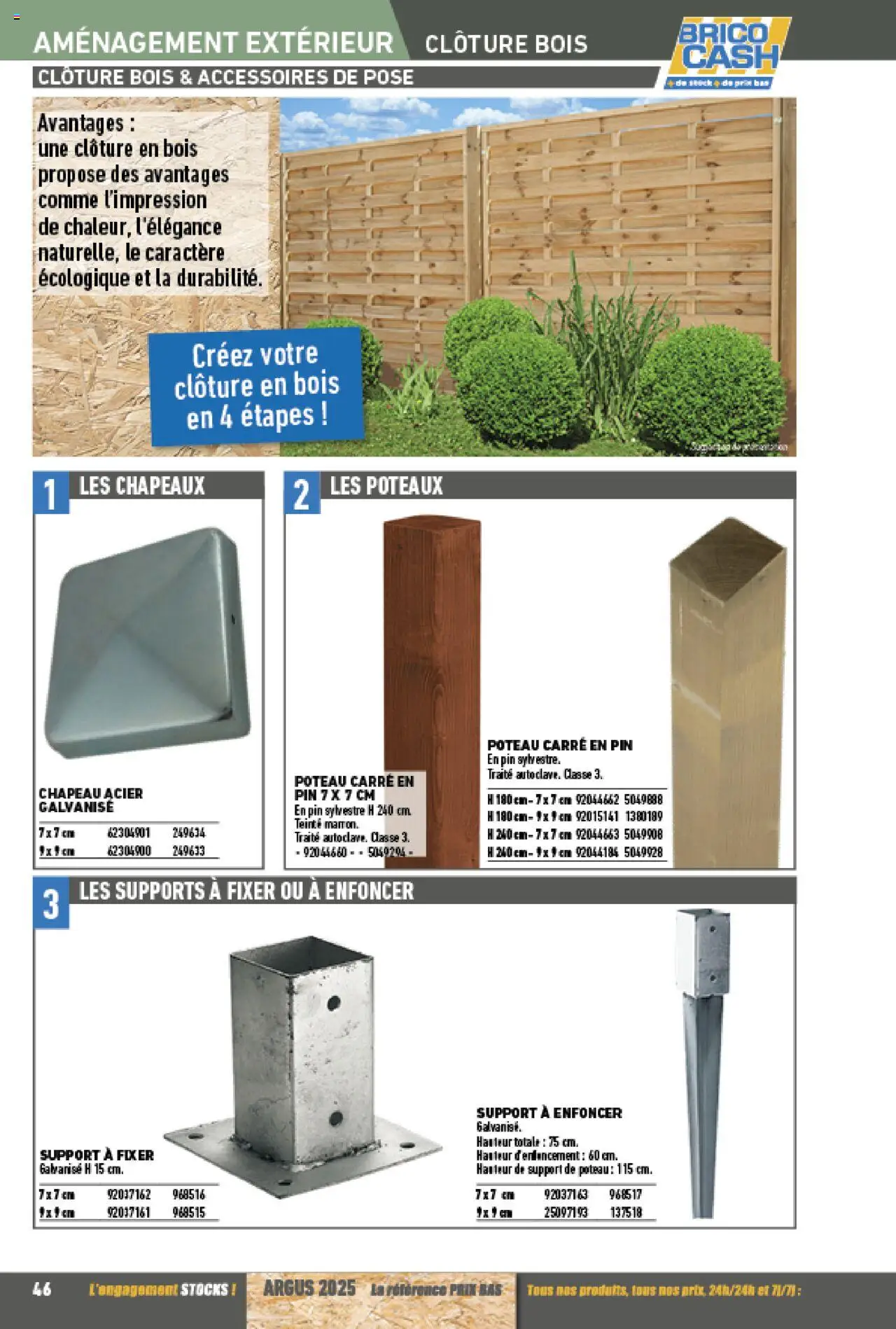 {H1} | Page: 46 | Produits: Clôture, Chapeau