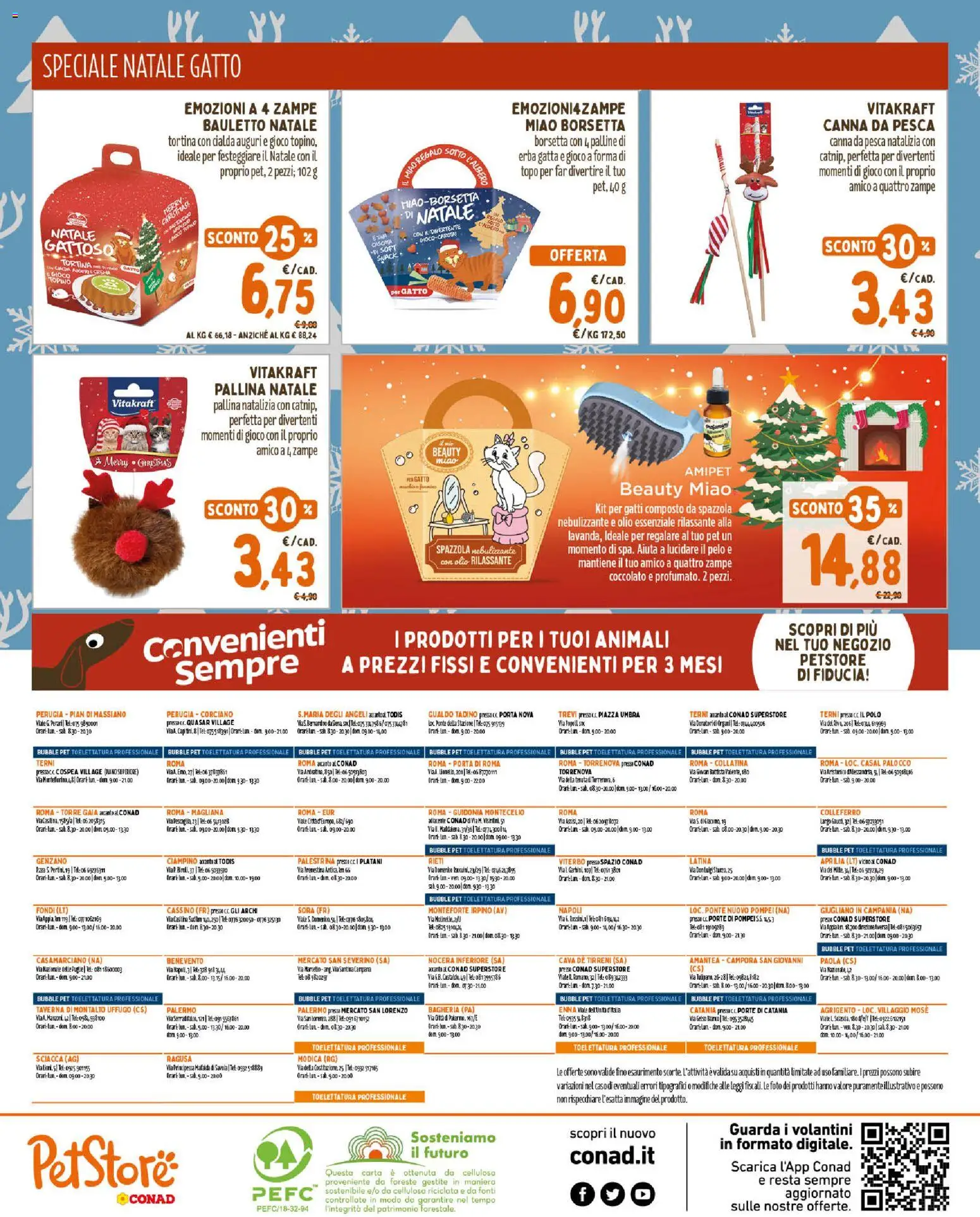 Volantino Conad del 03.12.2025 | Pagina: 8 | Prodotti: Crema, Olio, Pesca, Gioco