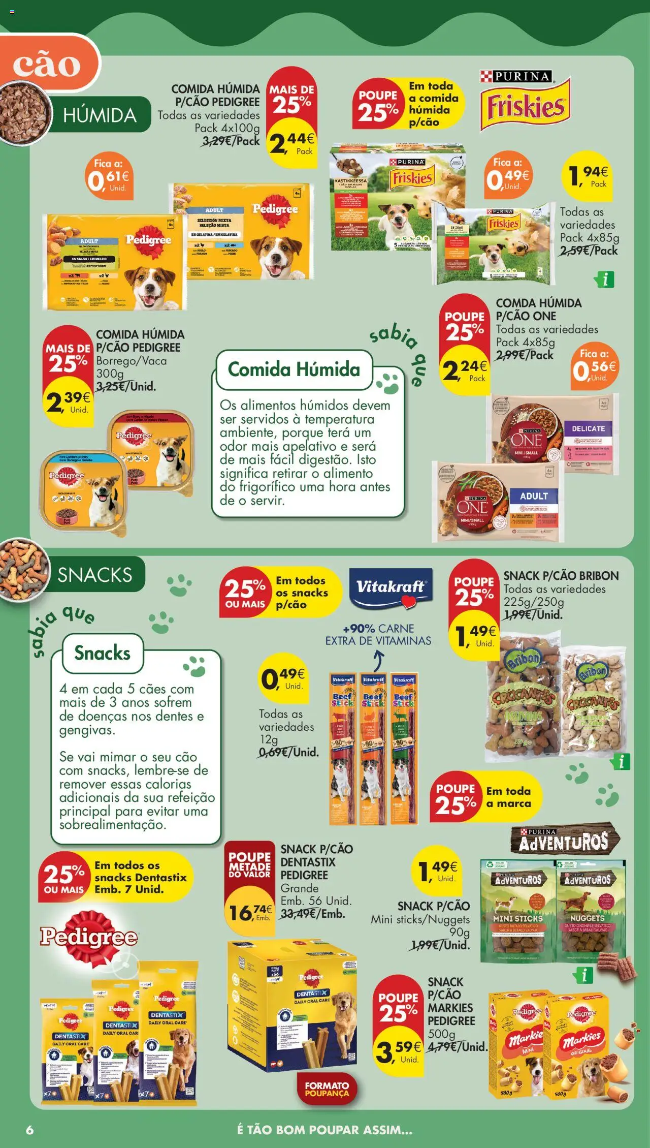 Pingo Doce - De Petfood │ válido de 30.09.2025 | Página: 6 | Produtos: Frigorífico, Gelatina, Carne, Nuggets