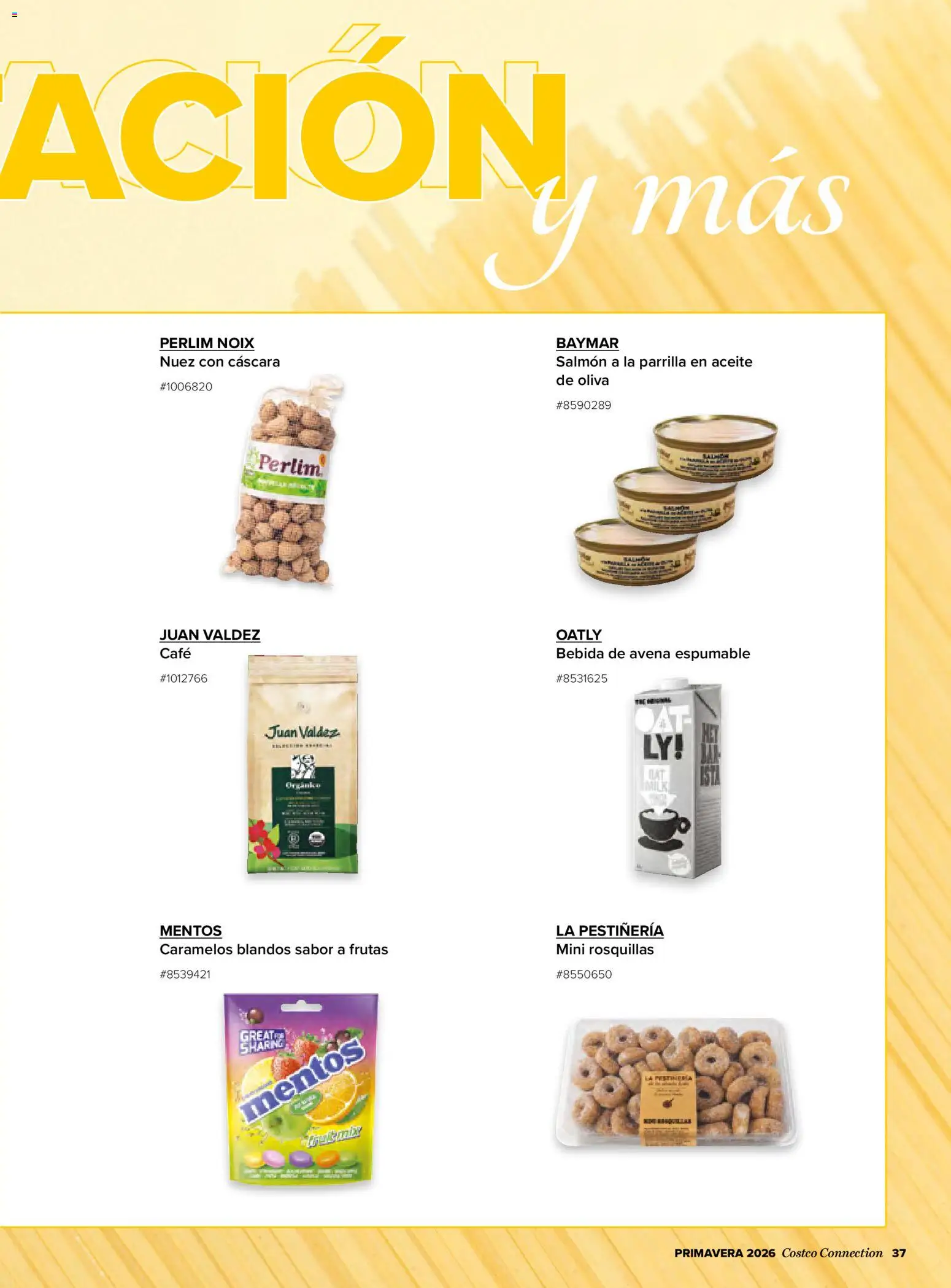 Costco catálogo │ válido desde el 19.03.2026 | Página: 37 | Productos: Aceite, Café, Bebida de avena, Parrilla