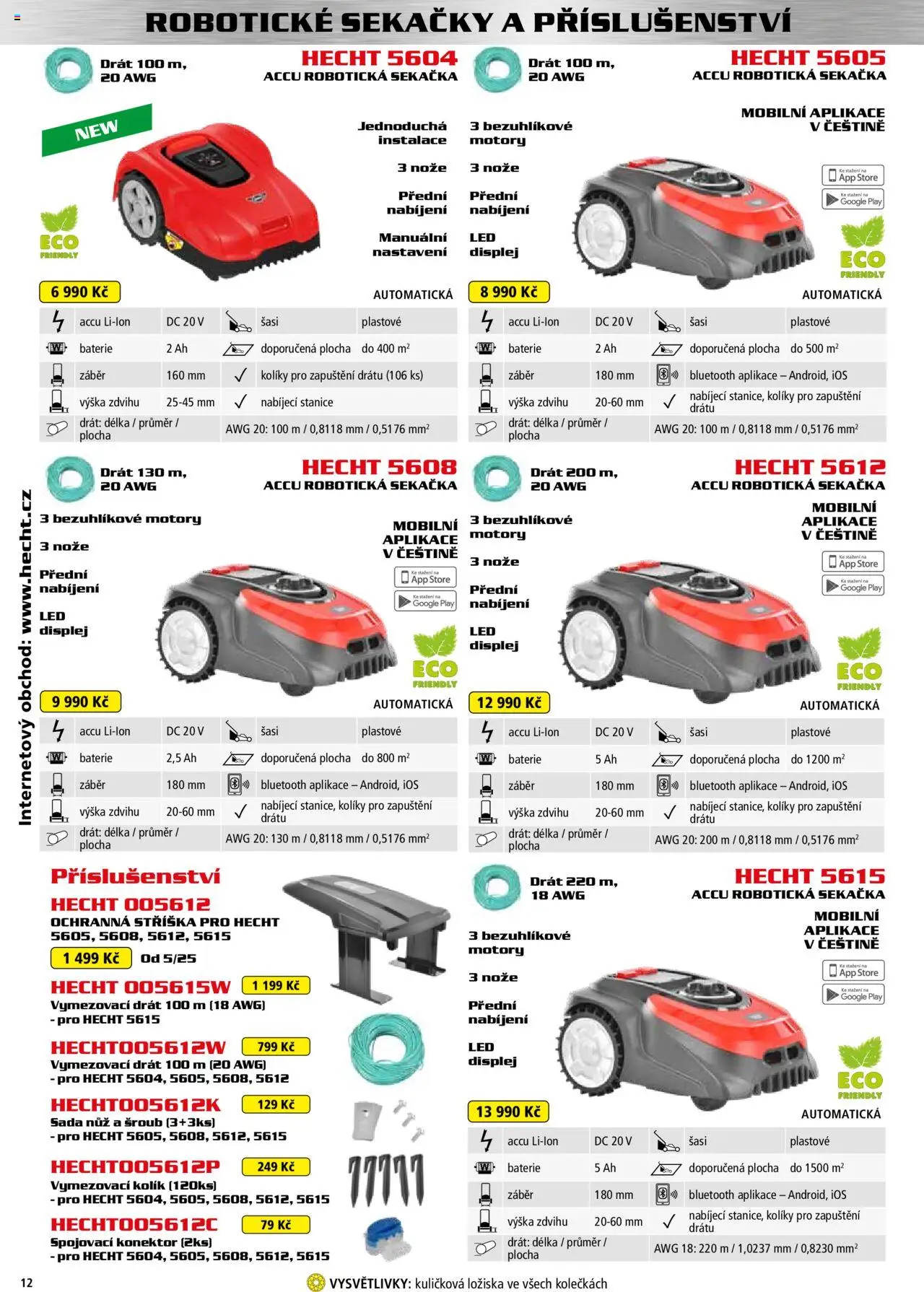 Hecht katalog - Jaro-léto 2025 od 22.04.2025 | Strana: 12 | Produkty: Hecht, Konektor, Baterie, LED