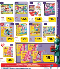 Carrefour - Hypermarkten Speelgoedcatalogus - Voorbeeld van een folder van Carrefour, geldig van 15.10.2025 | Pagina: 47 | Producten: Koelkast, Ruffles, La